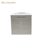 Luxury Perfume Paper Box Gift Box White Hot Stamping Custom Logo Lid And Base