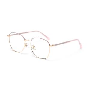 Quality Optical Metal Acetate Eye Glasses Men Women Fashionable Blue Light Glasses wholesale