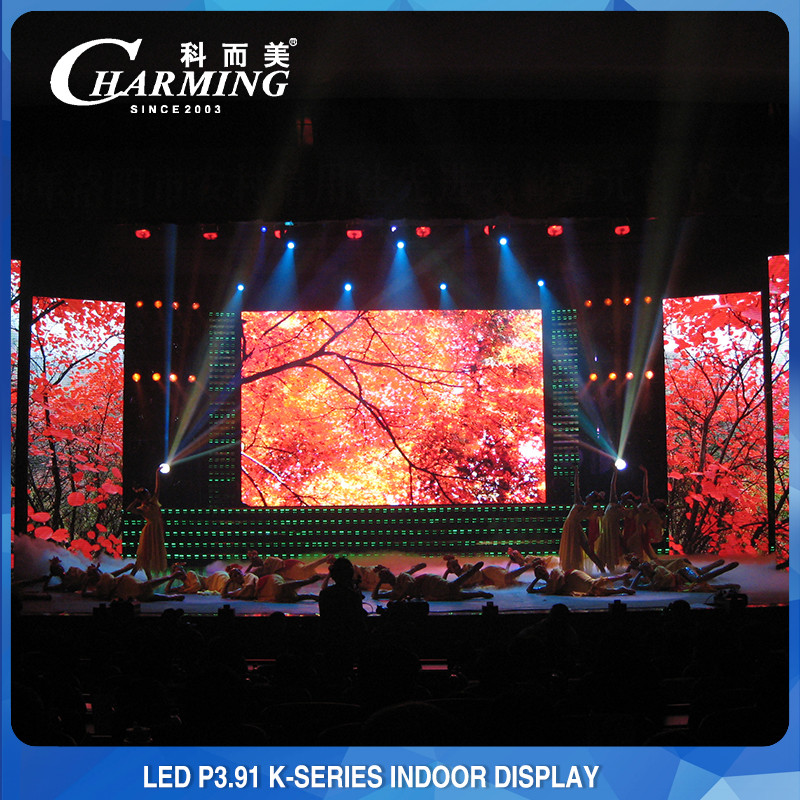 P3.91 P2.98 Rental Indoor Full Color Giant LED Video Wall Display 500x1000mm