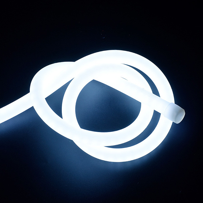 Addressable Circular 360° Neon Led Light For Festival Merchandising Item Type Neon Lights