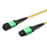 10m (33ft) 12 Fibers Low Insertion Loss Female to Female MPO Trunk Cable