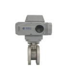 Stainless Steel Wafer Connection Half Ball Valve Electric Regulating Ball Valve