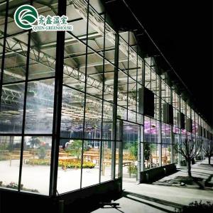 Quality Multi-Span Agricultural Greenhouses Prefabricated Rain Shelter for Tomato Cultivation wholesale