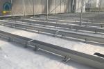 Greenhouse Plastic Hydroponic Growing Systems Vertical Cultivation Strawberry