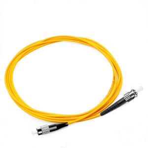 Quality SM 2.0mmx3m Single Mode Fiber Patch Cable , FC ST Simplex Fiber Jumper wholesale