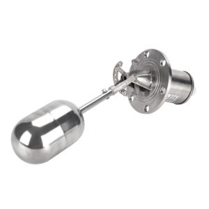 Quality UQK Stainless Steel Ball Float Level Switch 24V DC High Temperature Float Switch wholesale