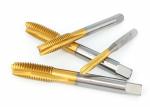 ISO529 67HRC Tin Coated Spiral Point HSS Machine Taps