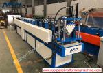 High Speed Ridge Cap Roll Former PPGI Steel Color Coated Flashing Machine
