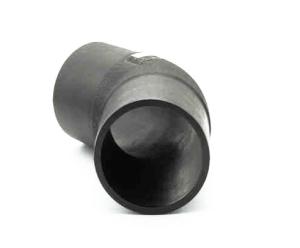 Quality DN63-DN450 PE Spigot Elbow 22.5 Degree PE Fusion Fittings wholesale