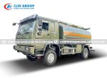 4X4 All Wheel Drive 10cbm 10000liters Refuelling Oil Tank Truck Aircraft