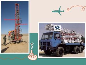 Quality Truck mounted drilling rig in desert testing wholesale