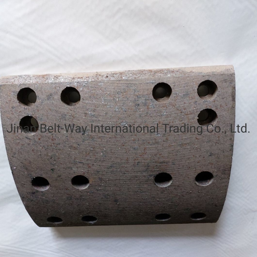 Sinotruk HOWO Truck Parts Truck Spare Parts Brake Lining Az9761340103 Az9761340104