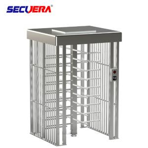 Quality 120 degree single channel automatic RFID access control full height turnstile barrier gate wholesale