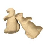 Sustainable Biodegradable Paper Packaging 1mm Thickness With Bear Tray