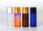 Rainbow Blue Green Glass Roller Bottles Pilfer - Proof Thick Glass Body