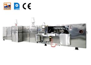 Quality 1.5KW PLC Wafer Biscuit Machine Commercial Snack Machine wholesale