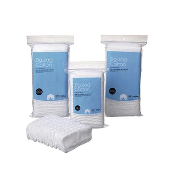 Cheap 100% Cotton Naturally Softness and Absorbent Zig-Zag Cotton for sale