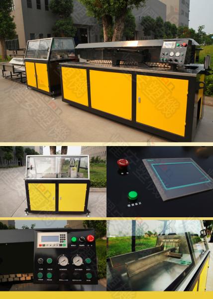 Cheap WPC Material Door Floor Plastic Profile Extrusion Machine With Siemens Motor for sale