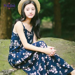 Quality Fashion casual one piece women floral dress party dresses for girls of 18 years old wholesale