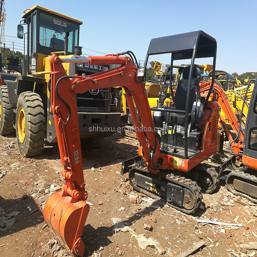 Hitachi in stock Used mini digger Japanese HITACHI 20-2 for sale/Second hand Small Crawler Excavator good condition HITACHI 20-2