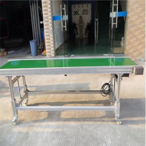 Quality Industrial Equipment Food Grade Conveyor , Inclined Cleated Belt Conveyor wholesale