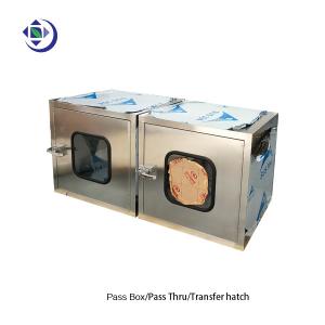 Quality Stainless Steel 304 Clean Pass Box With Mechanical/Electric Interlock wholesale