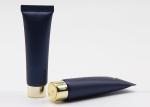 Black Surface Biodegradable Cosmetic Tubes 100ml With Golden Screw Cap