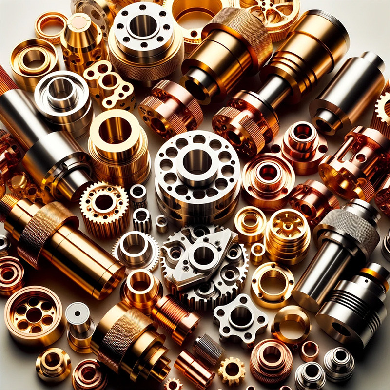 Stainless Steel Custom Precision CNC Parts , Aluminum Brass CNC Milling Turning Service