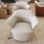 Unique Design, Modern Leisure Chair, Leather Relaxing Chair, Couch Armchairs,