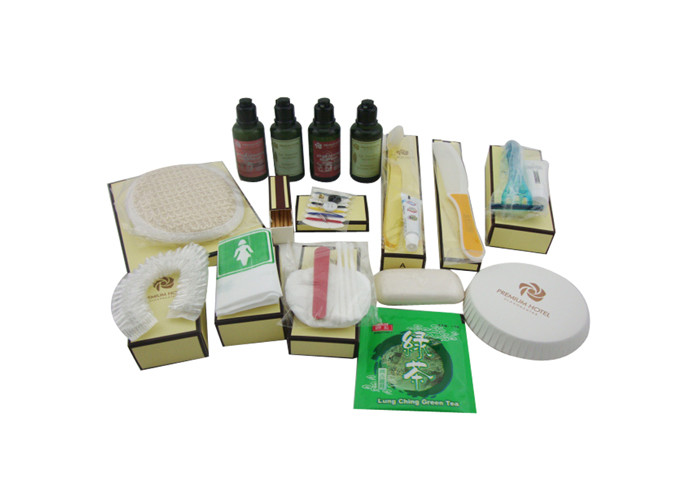 Luxury 5 Star Hotel Bathing Disposable Hotel Amenities Set Fashion Design