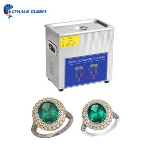 Quality Necklace 3l 120watt Professional Ultrasonic Jewelry Cleaner Sus304 Tank wholesale