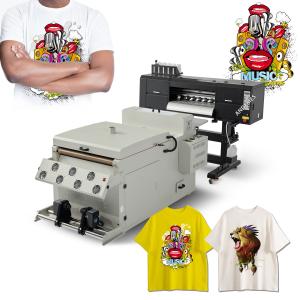 Quality 600mm Print Dimension 24INCH 3HEAD Flourecent Printing Machine for DTF Inkjet Printing wholesale