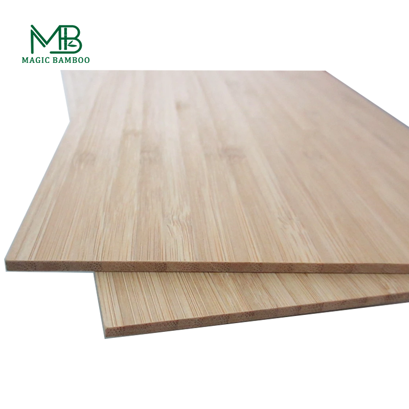 Natural 100% Solid 6mm 1 Layer Vertical Bamboo Plywood for Home Furniture 2000mm x 600mm