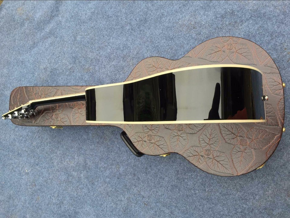 D35 acoustic guitar Johnny cash signature acoustic electric guitar acoustic guitar solid top D35 BK guitar