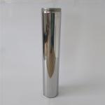 1000mm Straight 6 Inch Insulated Chimney Pipe , Wood Stove Installation Kit