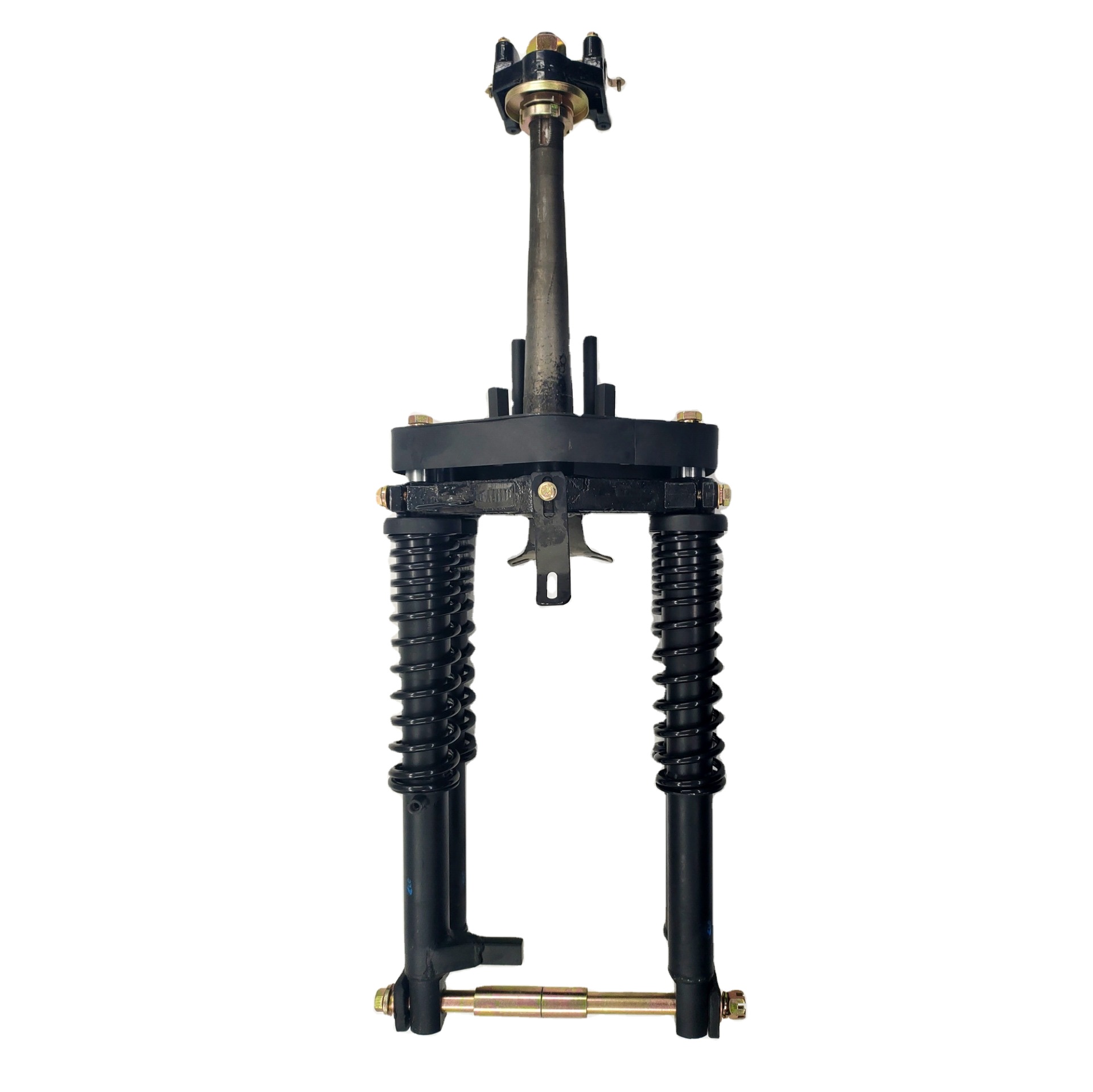 Double Spring Hydraulic Front Shock Absorber for Van Motorcycle Covered Truck Tricycle