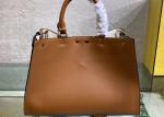 peekaboo genunie leather bag simple high capicity Women fashion handbag