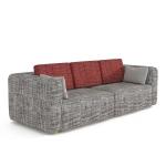 Luxury Hotel Lobby Furniture Combination Fabric Velvet Sectional Sofa