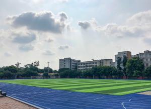 Quality Smooth Black Sandwich Running Track sustainable 10mm Thickness wholesale