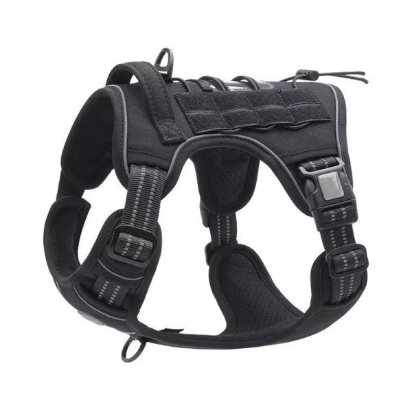 Wholesale Manufacture K9 Reflective Soft Adjustable Breathable Tactical Dog