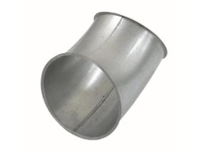Quality 80mm Diameter Dust Collection Fittings Ducting Bends Of Galvanized Steel wholesale