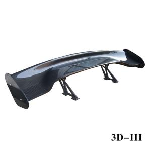 Quality EDDY STAR Lightweight Universal Car Spoiler 3D-III With Fashionable Design wholesale