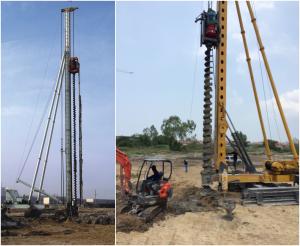Quality Geotechnical Foundation Drill Rig Energy Saving Environmental Protection wholesale
