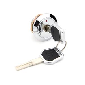 Quality Hidden Drawer Safety Locks Nickel Plated With Two Brass Keys For Steel Furniture wholesale