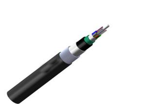 Quality Steel Wire Armored Anti Rodent Fiber Optic Cable Double Sheath Jacket GYTS33 wholesale
