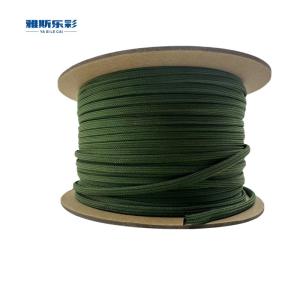 Quality Braided Military Green Nylon Cable Sleeve Wire Cable Sleeves wholesale