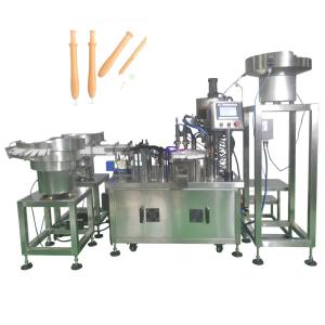 Quality Small Dose 10ml Pneumatic 2-head Filling and Screw Capping Machine for Liquid Oil Gel wholesale
