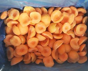 Quality Crop Bulk Fresh IQF Frozen Peeled Apricot Halves Dices Slices wholesale