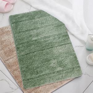 Quality BSCI Fluffy Anti Bacteria Polyester Bath Rug With Reinforced Seams wholesale