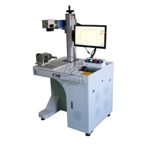 Quality 30W Coffee Spoon/Bearing/Aluminum Nameplate/Stainless Steel Cylinder Laser Marking Machine wholesale
